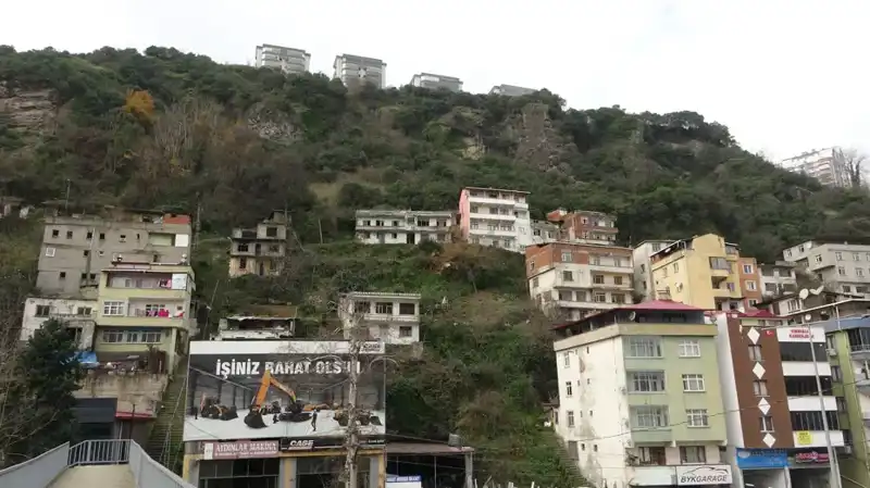 Trabzon'da 17 Yıldır Ölümle Yaşayan Mahalleye 3 Boyutlu Müdahale Başlıyor