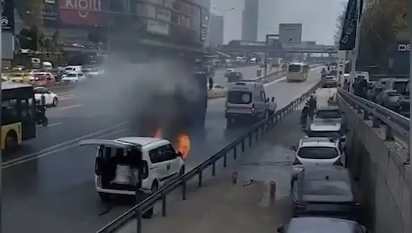 Yangın Söndürmede Alışılmadık Yöntem: TOMA ile Müdahale