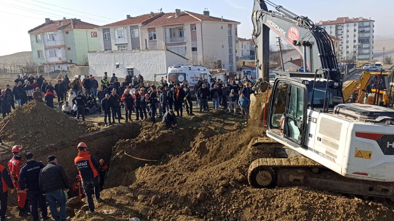 Ankara'daki İnşaat Kazasında 2 İşçi Hayatını Kaybetti