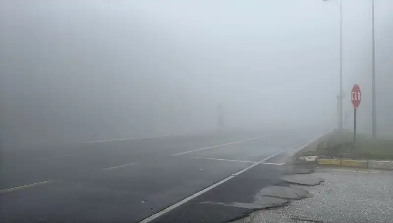 Bolu Dağı'nda Sis: Görüş Mesafesi TEHLİKE ARTTI!