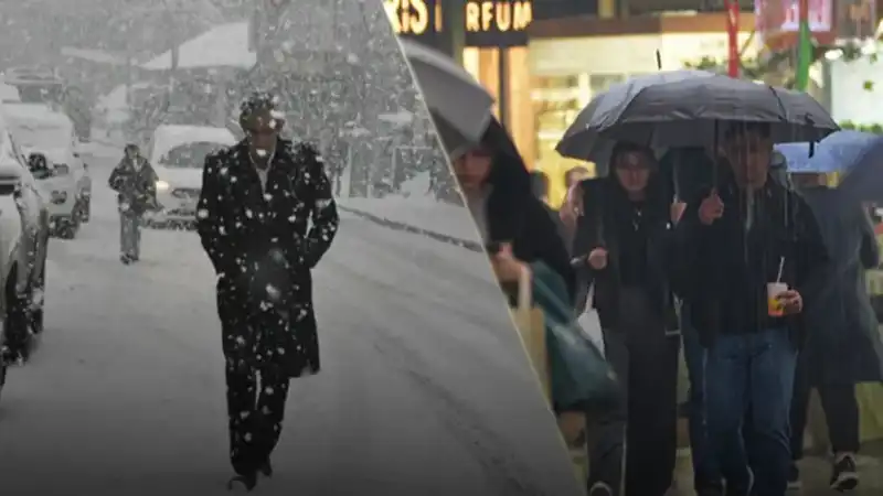 Türkiye'de Üç Gün Sürecek Yağışlı Hava Uyarısı Geldi!