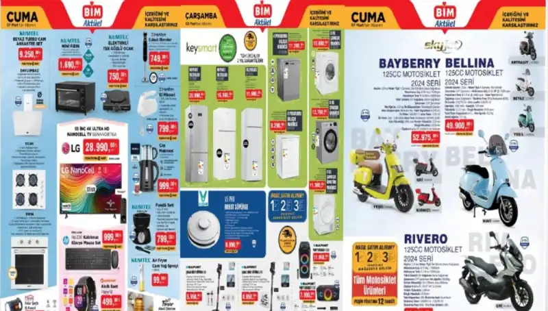 BİM’in Harika İndirimleri: 4-7 Mart Aktüel Ürünler Kataloğu Yayında!