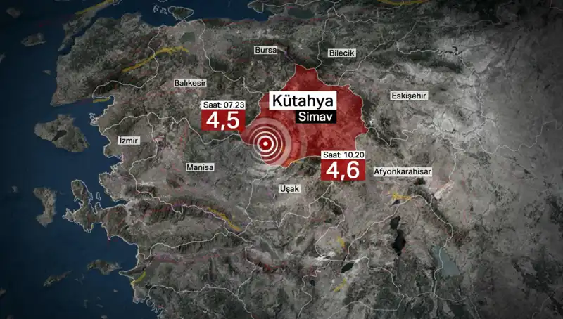 Kütahya'da Ardışık Depremler: Okullarda Tatil Kararı Alındı
