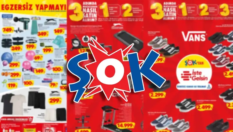 ŞOK Aktüel Kataloğu ile Mayıs Ayına Sağlık ve Eğlence Katın!