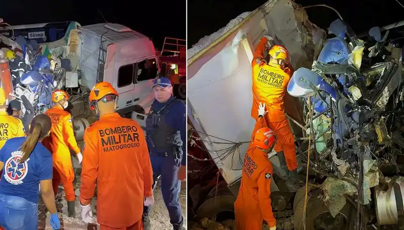 Brezilya'da Feci Otobüs Kazası: 11 Kişi Hayatını Kaybetti, 45 Yaralı Var