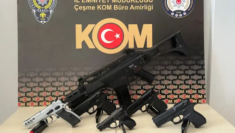 Çeşme'de Suç Örgütüne Şok Baskın: 3 Kişi Tutuklandı