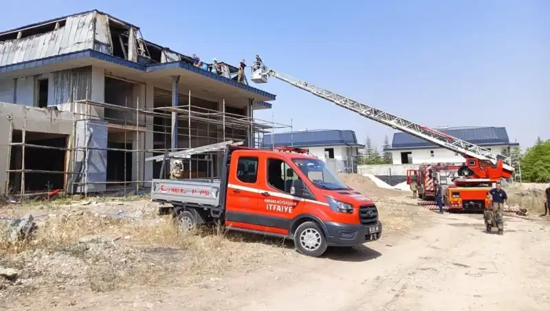 Gölbaşı'nda Villalarda Yangın: Yangının Nedeni ve Etkileri