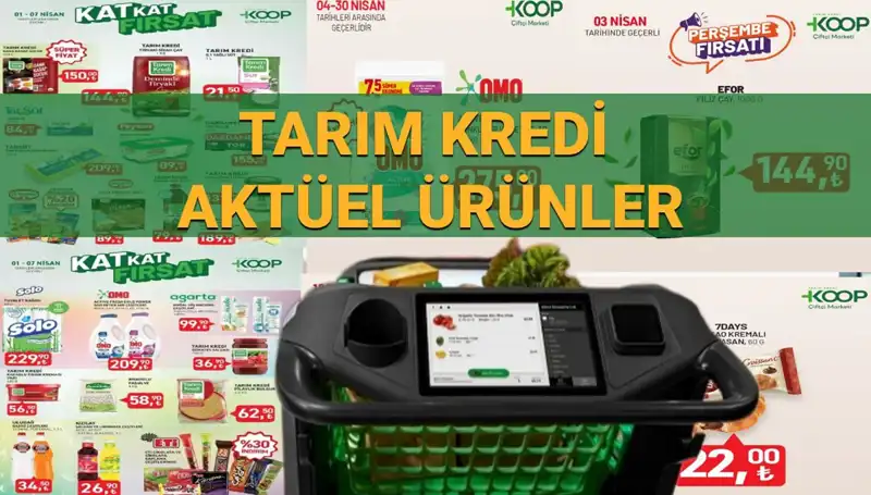 4-7 Nisan Tarihlerinde Tarım Kredi Marketleri’nde Kaçırılmayacak İndirimler