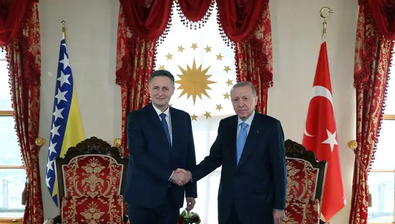 Cumhurbaşkanı Erdoğan, Bosna-Hersek Yetkilisi Becirovic ile Tarihi Görüşme Gerçekleştirdi