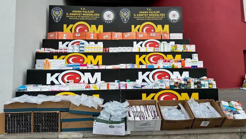 Adana'da Yasa Dışı İlaç Operasyonu: Hem Şaşırtıcı Hem Endişe Verici