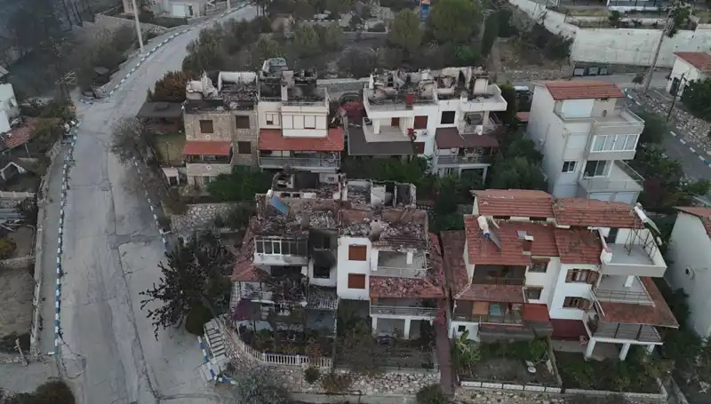 Orman Yangınlarının Fecaatı: Birçok Ev Harabe Oldu