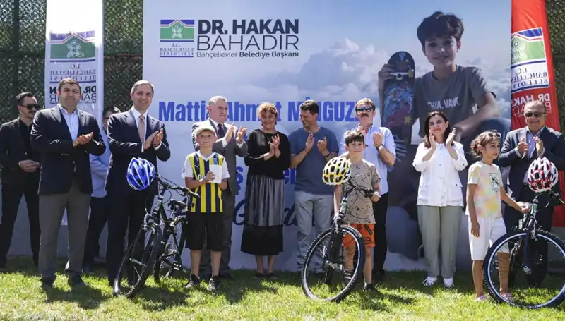 Bahçelievler’de Heyecan Yaratan Mattia Ahmet Minguzzi Skate Parkı Açıldı!