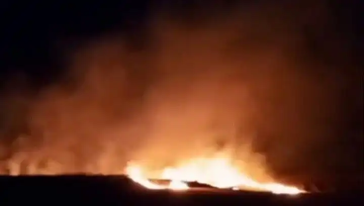 Tekirdağ'da 20 Dekar Buğday Alanı Alev Alev Yandı, Üreticiler Şokta