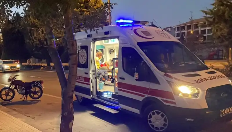 Motosiklet Kazası: Araç Sürücüsü Kaçtı, Motosiklet 70 Metre Sürüklendi!