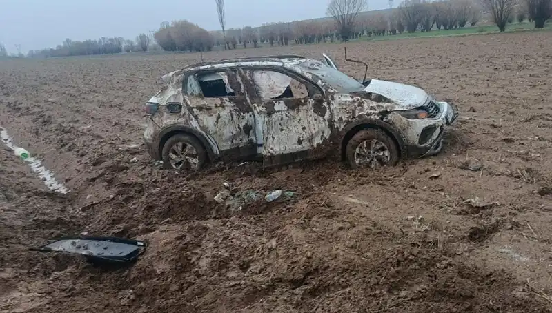Şarampole Devrilen Araçta İki Kişi Yaralandı: Kazanın Ayrıntıları