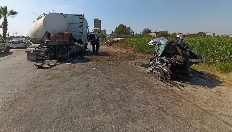 Adana'da Kamyon Ve Tanker Çarpıştı: Feci Kazanın Ayrıntıları Ortaya Çıktı