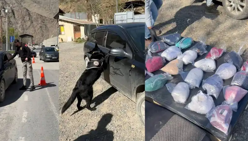 Uyuşturucu Şüphesi: Durdurulan Araçta Bulunan Maddeler Hayrete Düşürdü