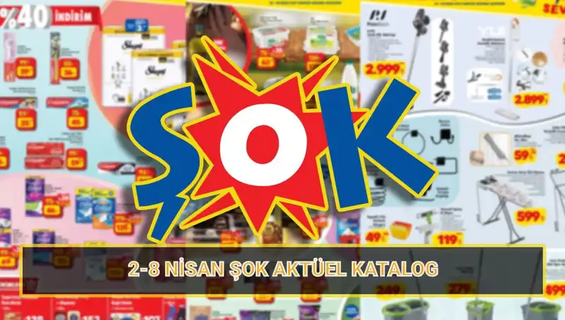 ŞOK'un 2-8 Nisan Kataloğu ile Temizlikte Tasarruf Zamanı Geldi!